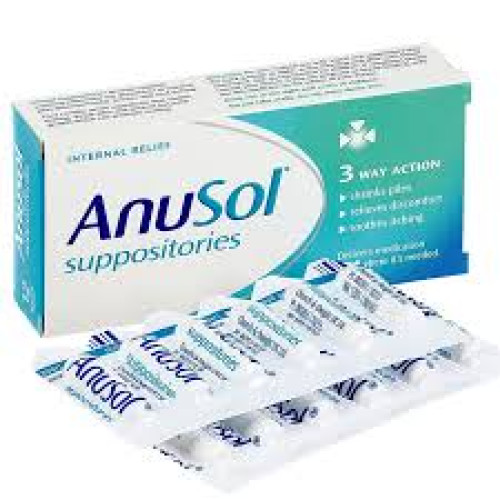 Anusol 296mg Suppository
